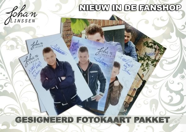 GESIGNEERD FOTOKAART PAKKET